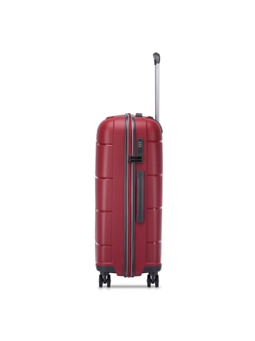 MODO by roncato Galaxy 4 Rollen Kofferset 3-teilig in dark red