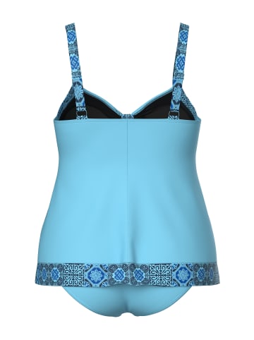 Ulla Popken Tankini in hell saphir