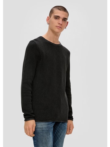 QS Strickpullover in 9999_schwarz