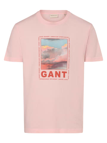 Gant T-Shirt in rosa