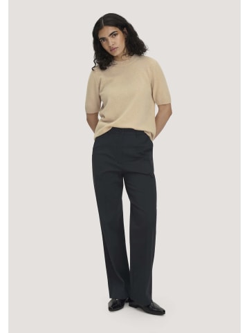 Hessnatur Hessnatur Hose Straight Leg Relaxed aus TENCEL™ Lyocell mit Bio-Baumwolle in schwarz