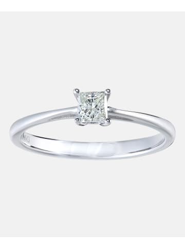 Diamant L'éternel Verlobungsring aus 750 Weißgold mit 0.25 Karat Diamant