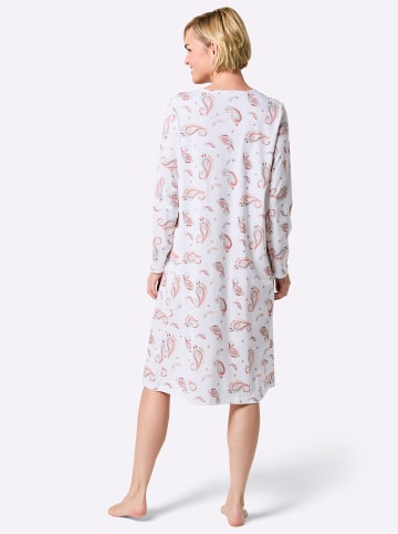 WITT WEIDEN Nachthemd in ecru-apricot-bedruckt