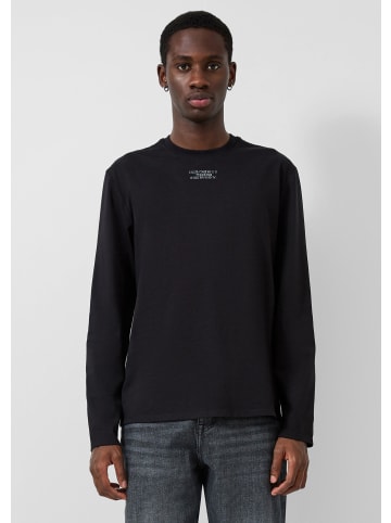 QS T-Shirt in 9999_schwarz