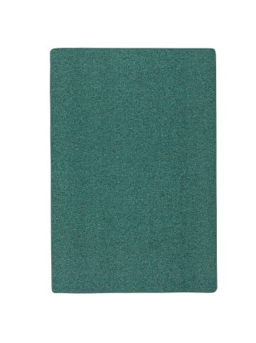 Snapstyle Velours-Teppich Strong in petrol