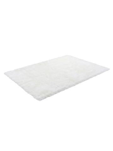 Kayoom Hochflor Teppich Crown 110 in weiß - rechteckig