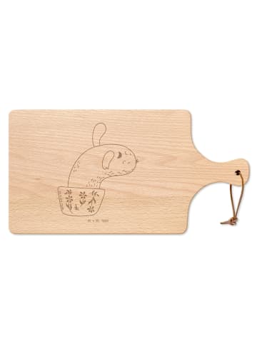 Mr. & Mrs. Panda Servierbrett Kaktus Mama ohne Spruch in Transparent