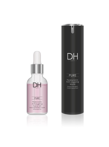 Skinchemists Dr H – 2tlg. Set:Hyaluronsäure-Maske, Gesichtsöl 50ml+30ml