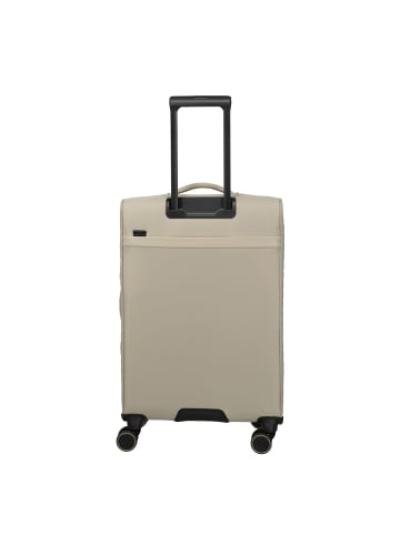 travelite Barbara Stepp 4 Rollen Trolley M 68 cm mit Dehnfalte in satin nude
