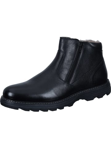 Comfortabel Freizeit Stiefel in schwarz