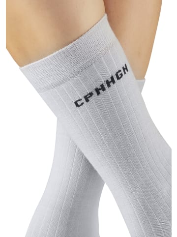 Copenhagen Studios Basicsocken in 2x grau meliert