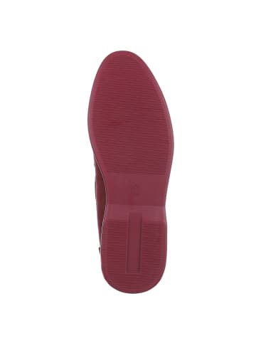 Ital-Design Halbschuh in Weinrot