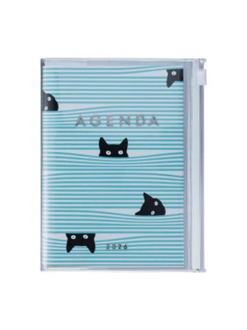 Marks Europe Kalender - MARK'S 2025/26 Taschenkalender, B6 Cats, Mint