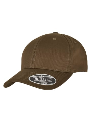  Flexfit  Flexfit Accessoires Flexfit 110 Curved Visor Snapback in olive