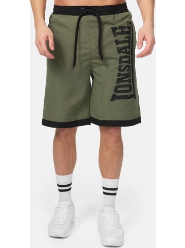 Lonsdale Short "Clennell" in Schwarz
