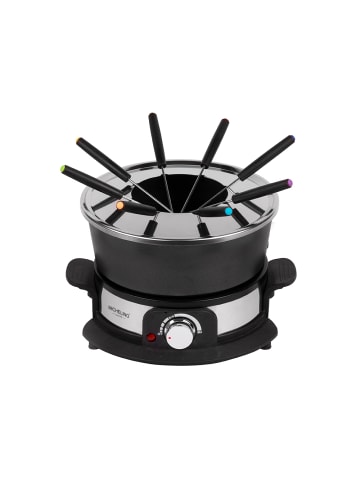 Michelino Fondue 1300W in Schwarz