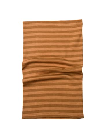 Joha Schlupfschal Merinowolle in copper stripe