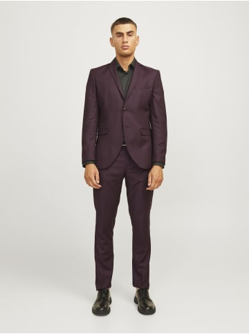 Jack & Jones Einreihiger Blazer und Hose in Winetasting