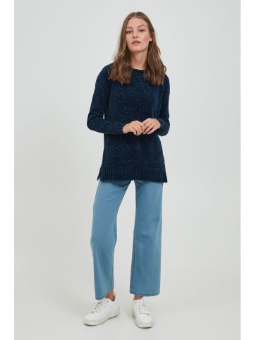 Oxmo Strickpullover OXElvina in Blau