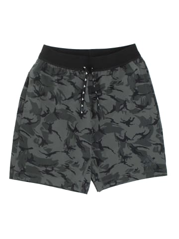 adidas Hose Camo Camouflage Trainings Shorts in Grau