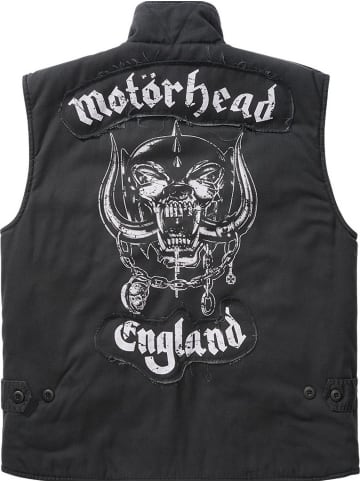 Brandit Weste "Motörhead Ranger Vest" in Schwarz