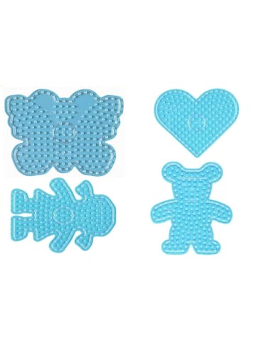 Hama Stiftplatten-Set Freude, transparent für Maxi-Bügelperlen - ab 3 Jahren
