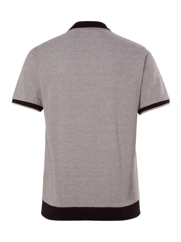 Men Plus Poloshirt in schwarz