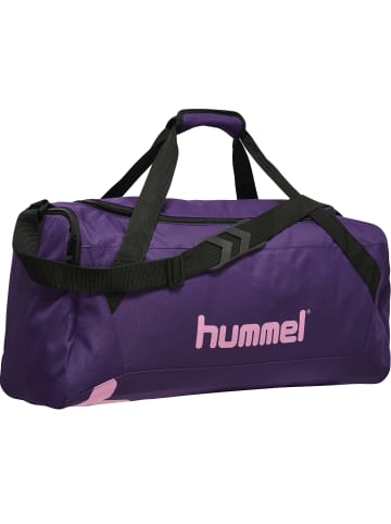 Hummel Klassische Sporttasche Trainings- & Reisetasche CORE SPORTS BAG in Lila