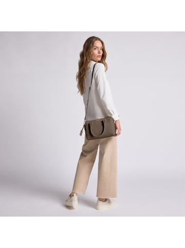 Lazarotti Bologna Leather Handtasche Leder 26 cm in taupe