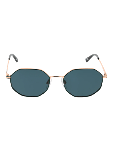 Bulget Unisex Sonnenbrille Geometrisch Gold