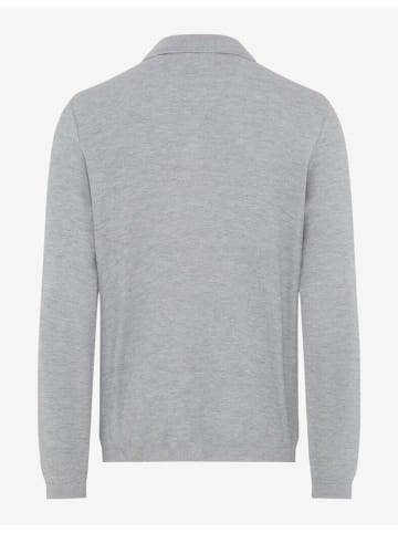 BRAX  Langarmshirt in platin