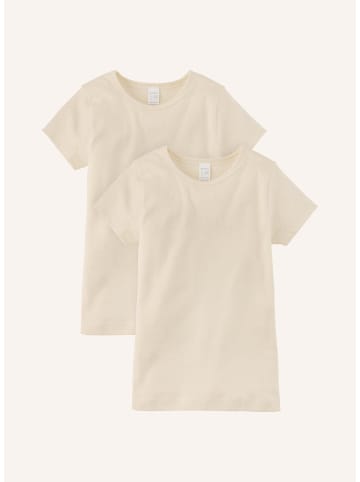 Hessnatur Kurzarmhemd PureNature 2er-Set in natur