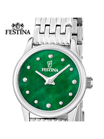 Festina Analog-Armbanduhr Festina Mademoiselle silber klein (ca. 23mm)