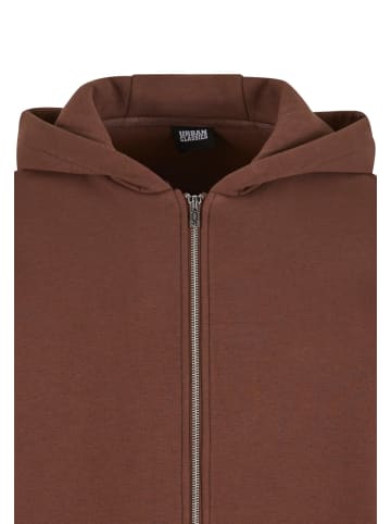 Urban Classics Sweat & Fleece - Hoodies Zipthrough in chocolatebrown