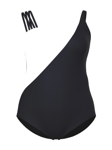 Ulla Popken Badeanzug in schwarz