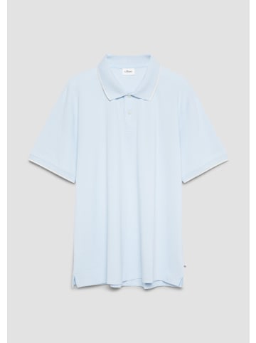 s.Oliver Polo-Shirt in 5110_hellblau