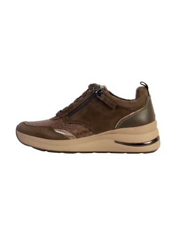 Tamaris Leder-Sneaker Braun
