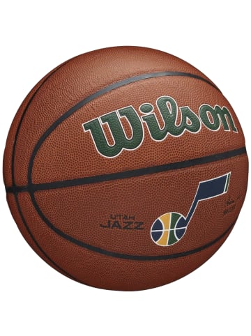 Wilson Wilson Team Alliance Utah Jazz Ball in Braun