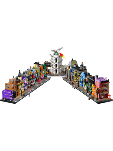 LEGO Harry Potter™ Die Zauberläden der Winkelgasse™ in Mehrfarbig ab 18 Jahre