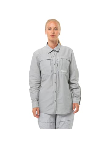 Jack Wolfskin Longsleeve Barrier in Hellgrau087