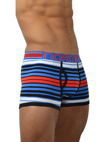 normani 6 Stück Retro Boxershorts aus Baumwolle mit Eingriff in Nasa Stripes