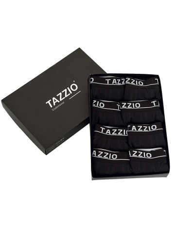 Tazzio Tazzio Herren Boxershorts 8er Pack BS1000 (Schwarz, 4XL)