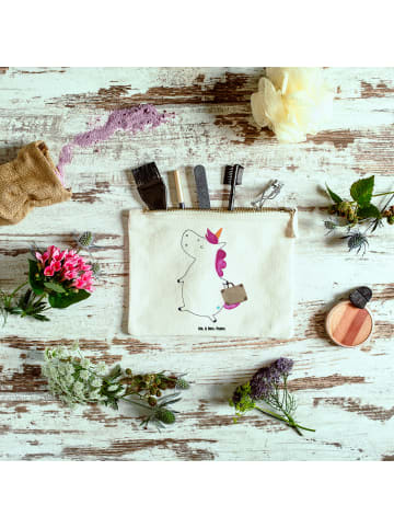 Mr. & Mrs. Panda Federmappe Einhorn Koffer ohne Spruch in Weiß