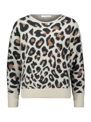 BETTY & CO Pullover in ecru schwarz - 0001