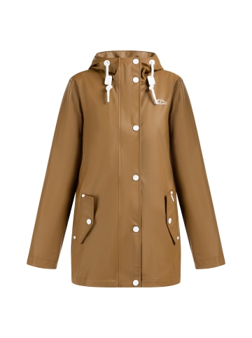 ICEBOUND Damen Regenjacke in Dunkelsand