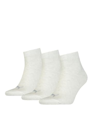 Puma Socken 3er Pack in Elfenbein