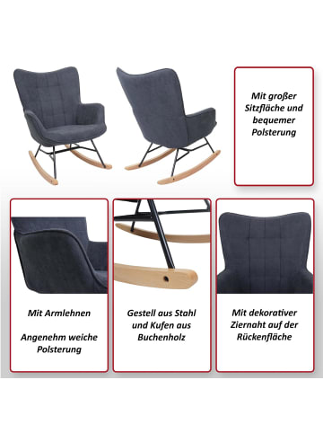 MCW Schaukelstuhl K36, Grau