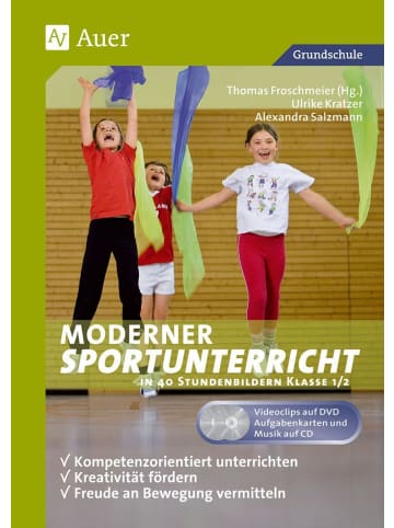 Auer Verlag Moderner Sportunterricht in Stundenbildern 1/2 | Kompetenzorientiert...