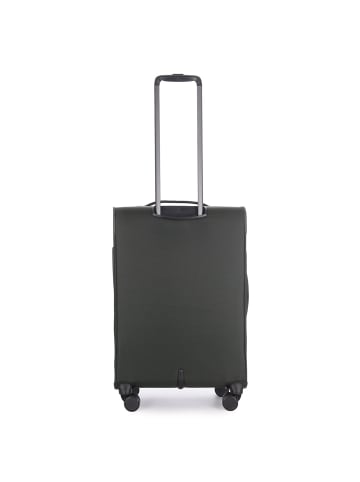 Stratic Stratic Light + 4 Rollen Trolley 68 cm mit Dehnfalte in dark green