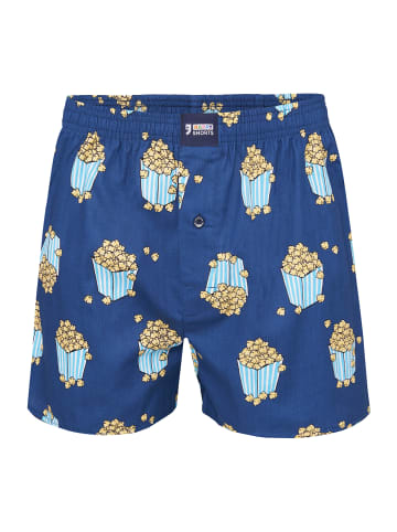 Happy Shorts Boxer Prints in Popcorn Aqua